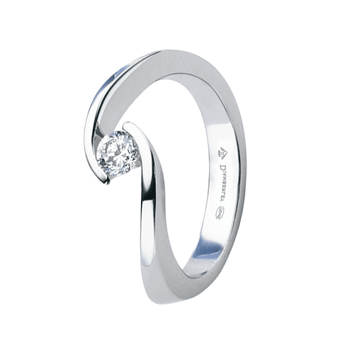 Anillo de compromiso Oro blanco