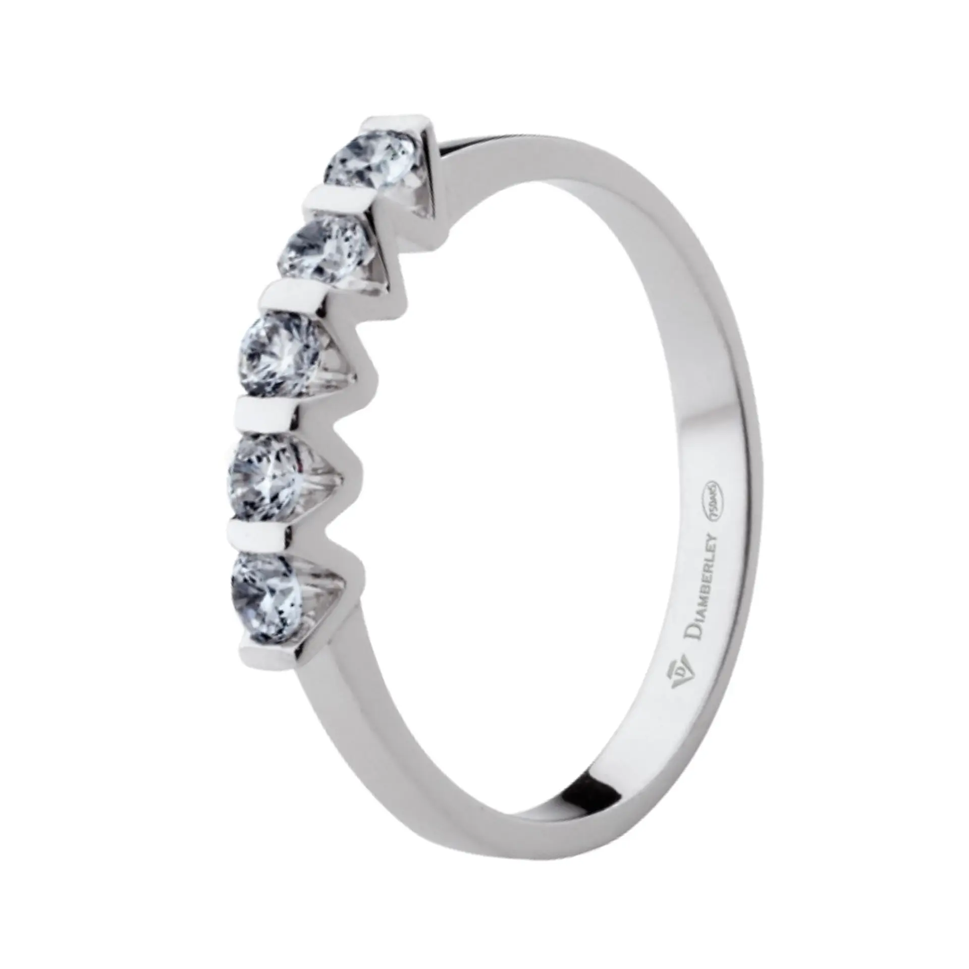 Anillo de compromiso Oro blanco 1