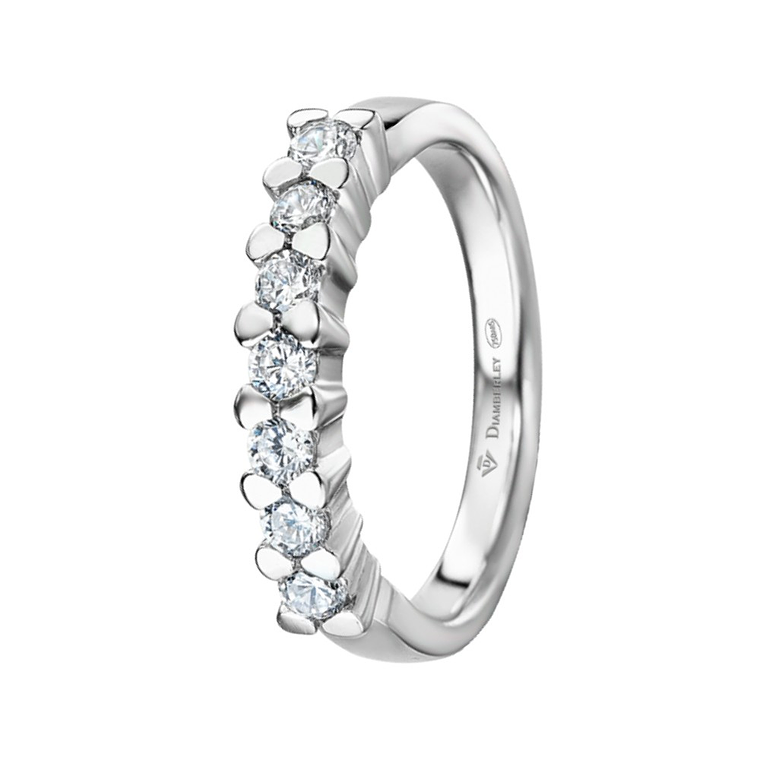 Anillo de compromiso Oro blanco 1