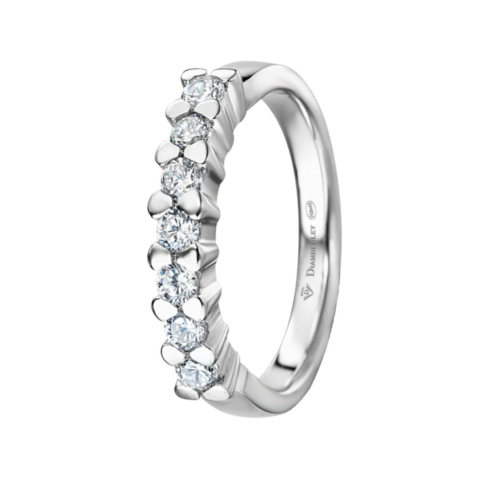 Anillo de compromiso Oro blanco 1