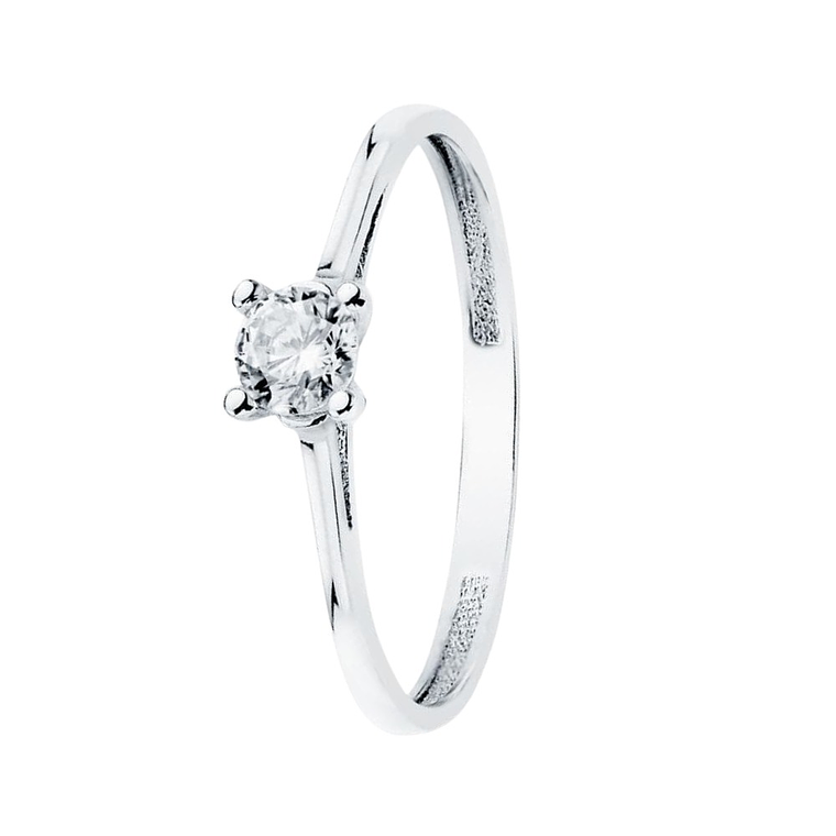 Anillo de compromiso Oro blanco 1