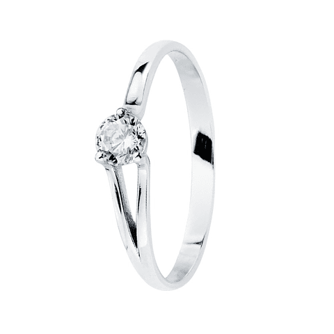 Anillo de compromiso Oro blanco