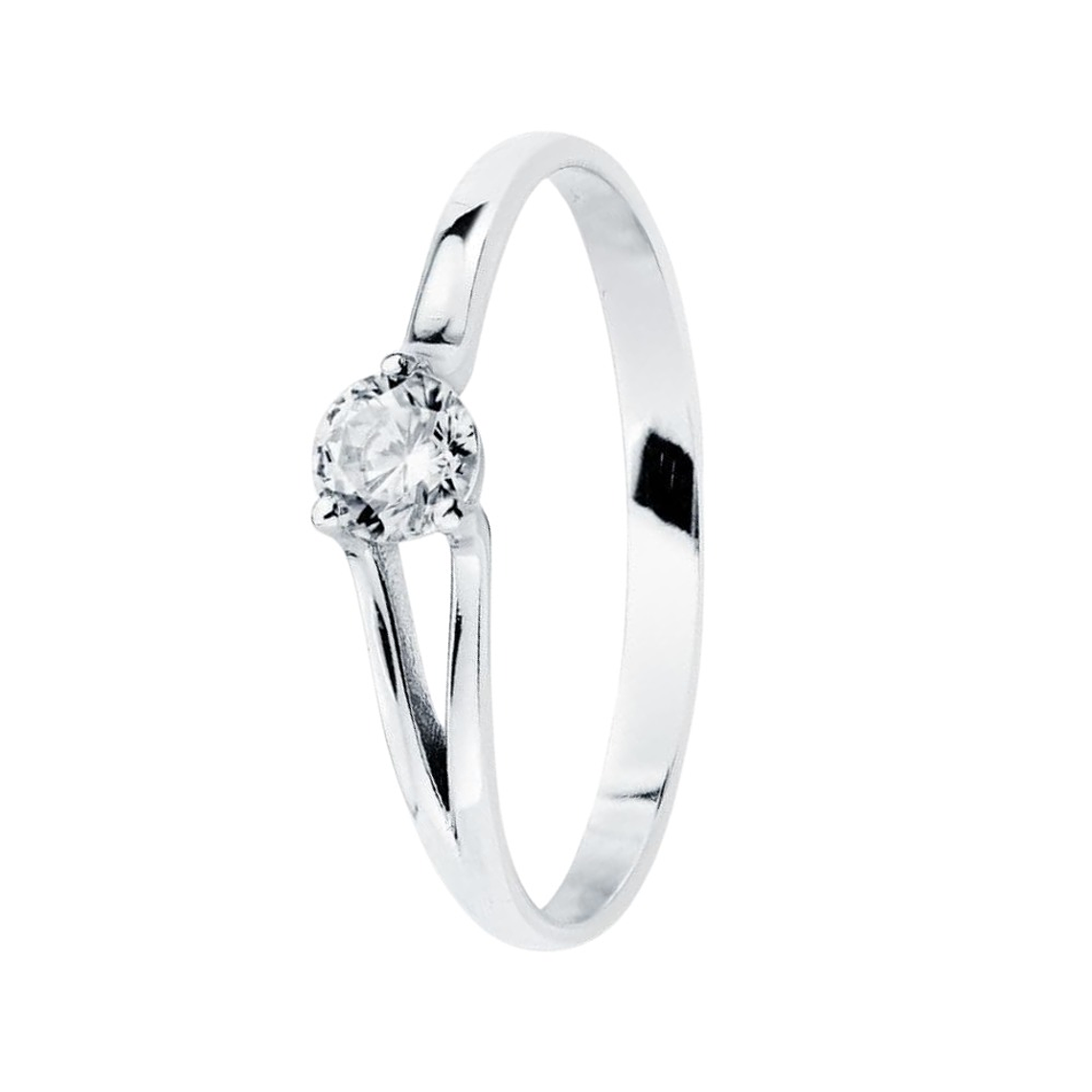 Anillo de compromiso Oro blanco 1
