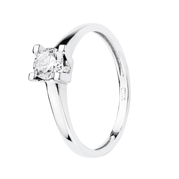 Anillo de compromiso Oro blanco 1
