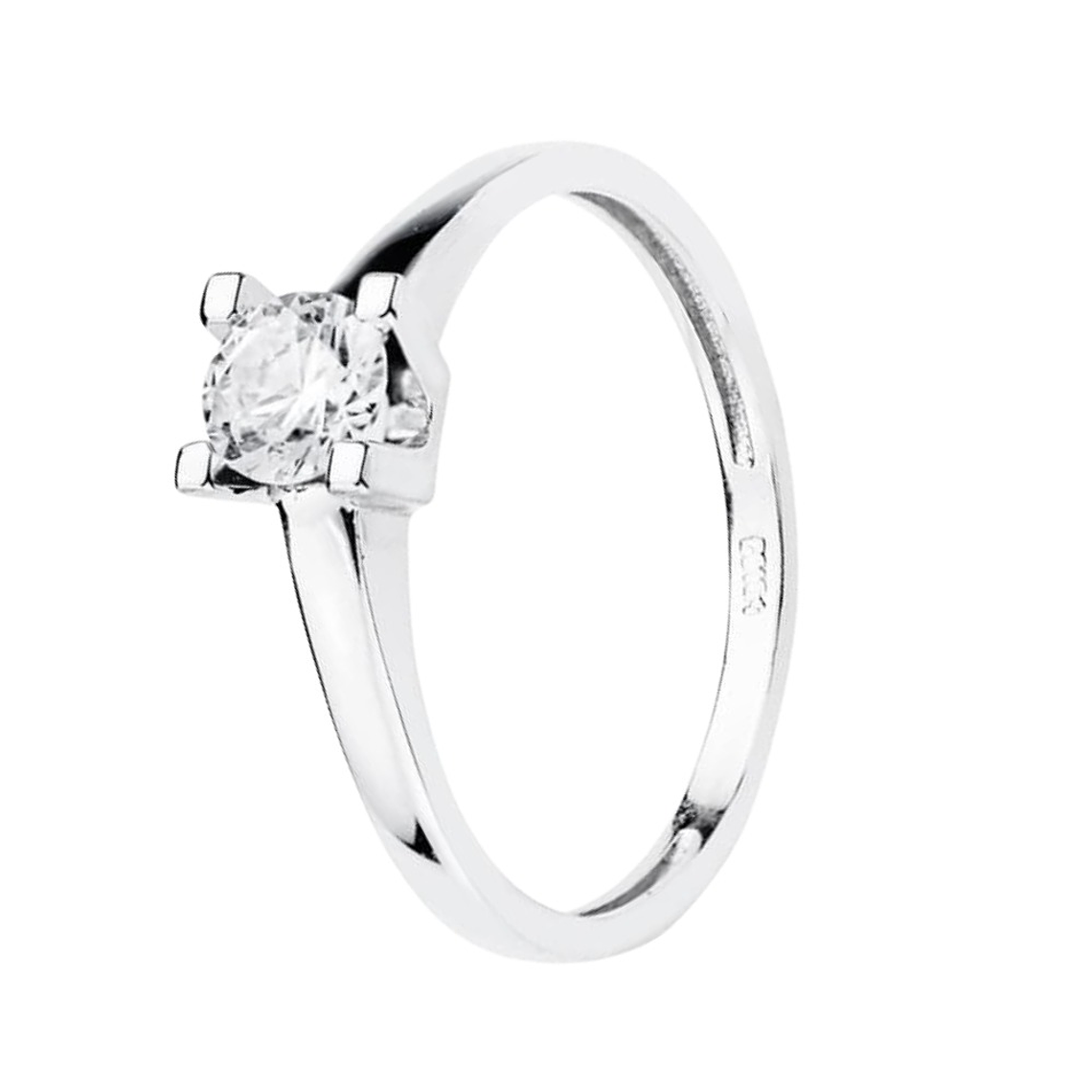 Anillo de compromiso Oro blanco 2