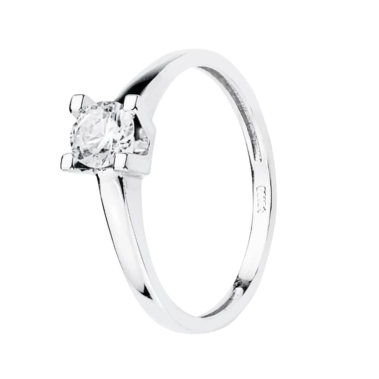 Anillo de compromiso Oro blanco 2