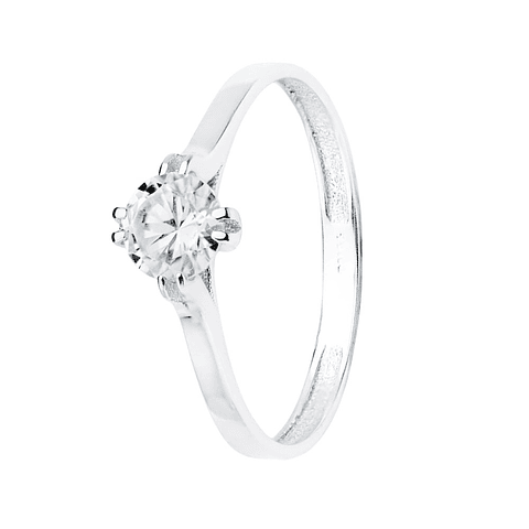 Anillo de compromiso Oro blanco