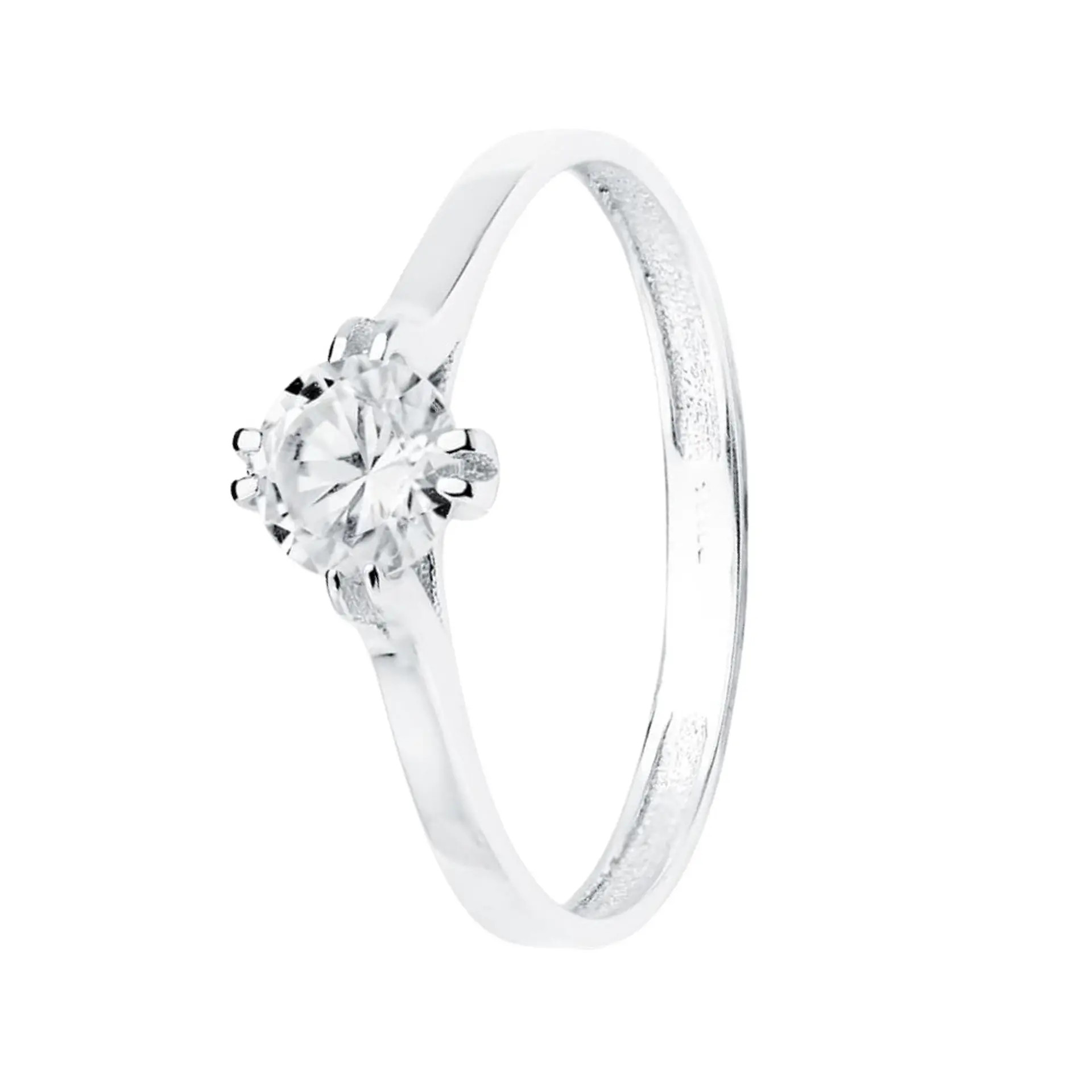 Anillo de compromiso Oro blanco 1