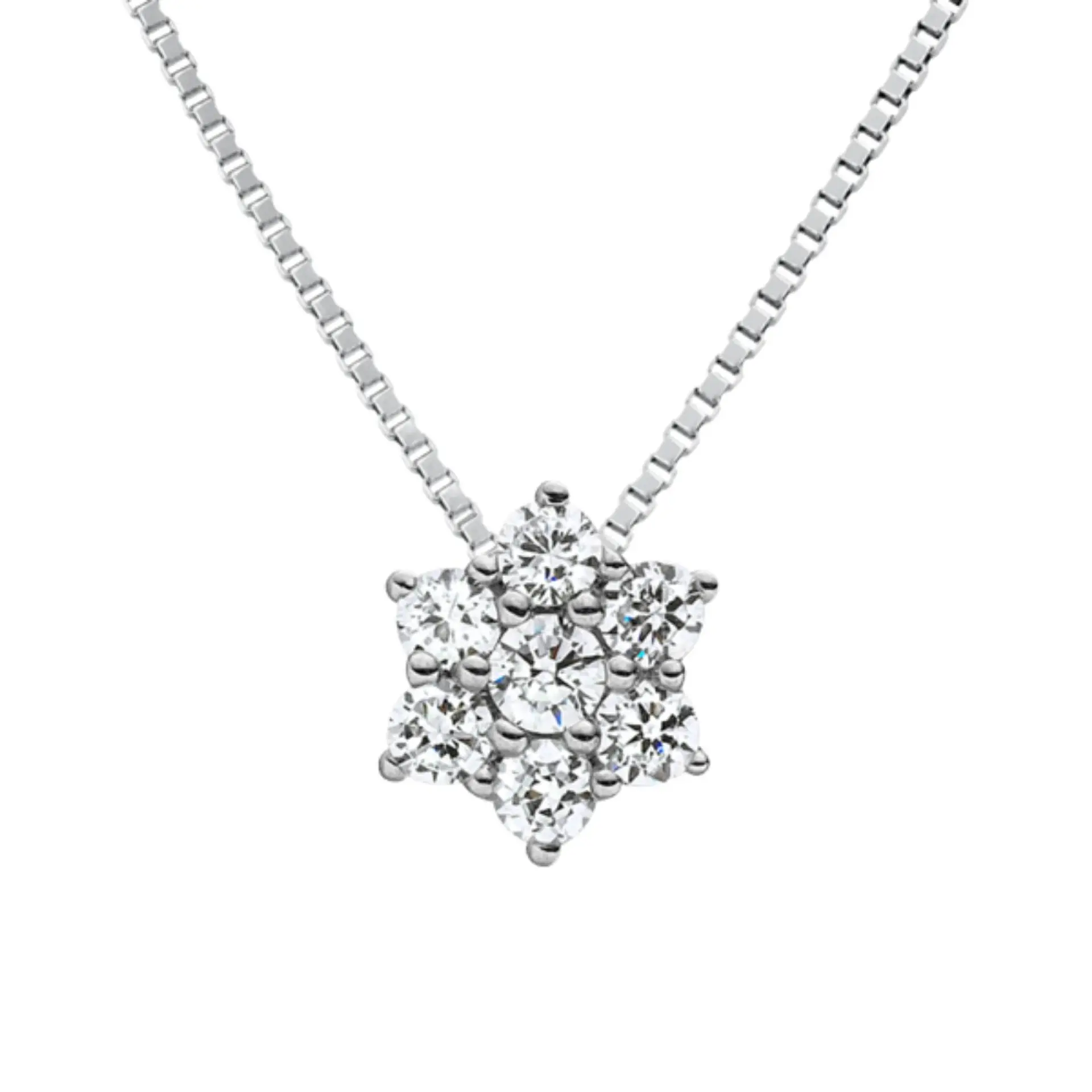Colgante de Oro blanco 1