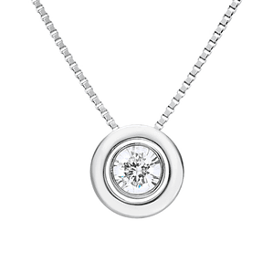 Colgante de Oro blanco