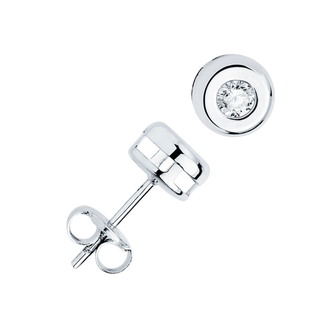 Pendientes de Oro con diamantes 1