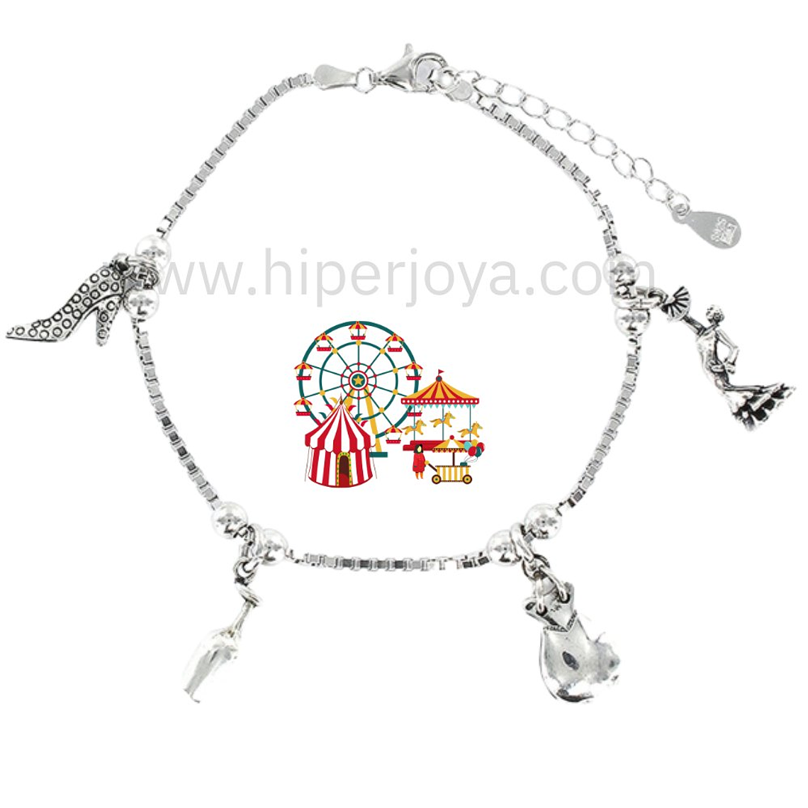 Pulsera de la feria plata 1