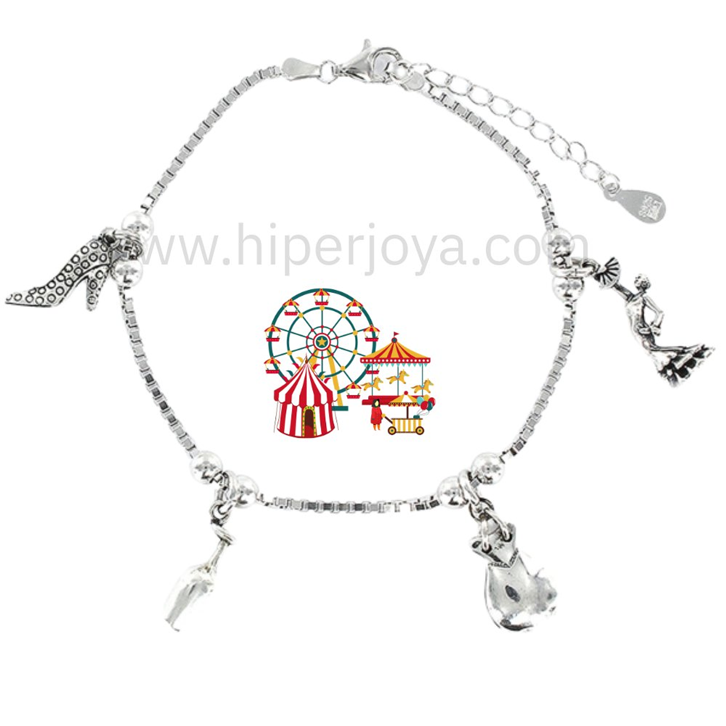 Pulsera de la feria plata 1