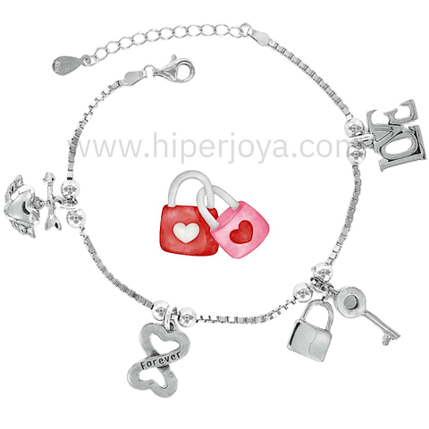 Pulsera del amor plata