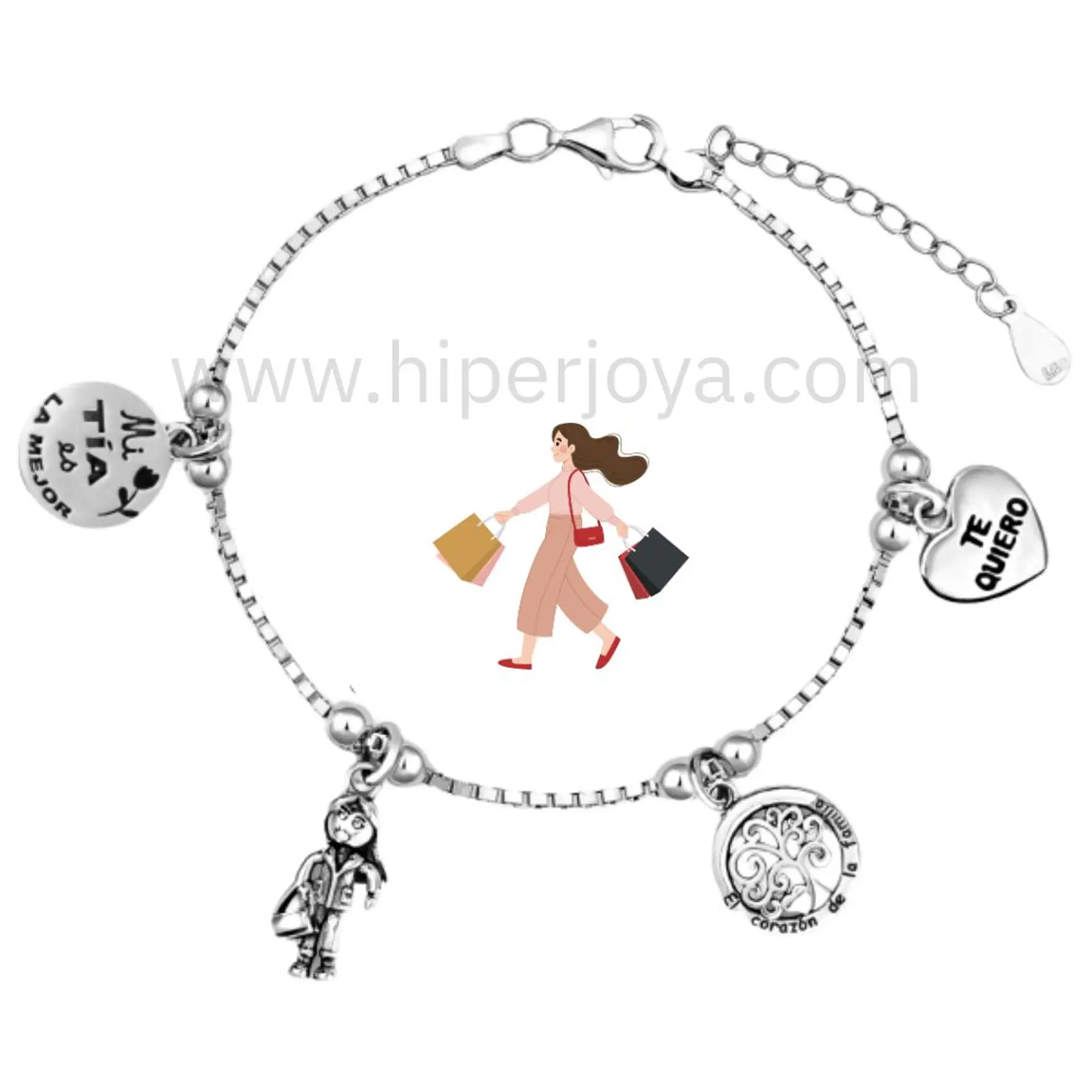 Pulsera de la tía plata 1