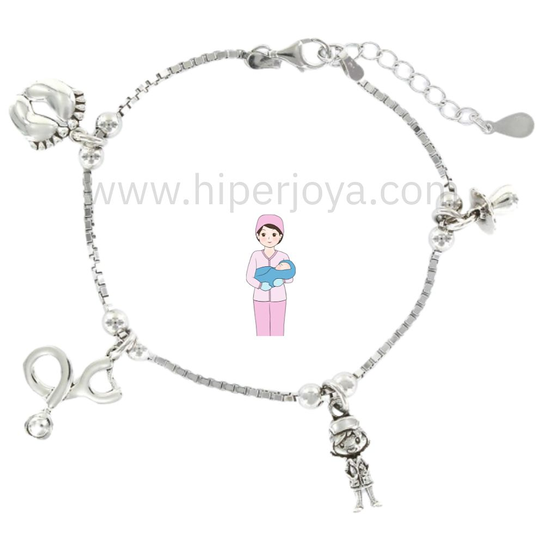 Pulsera de la matrona plata 1