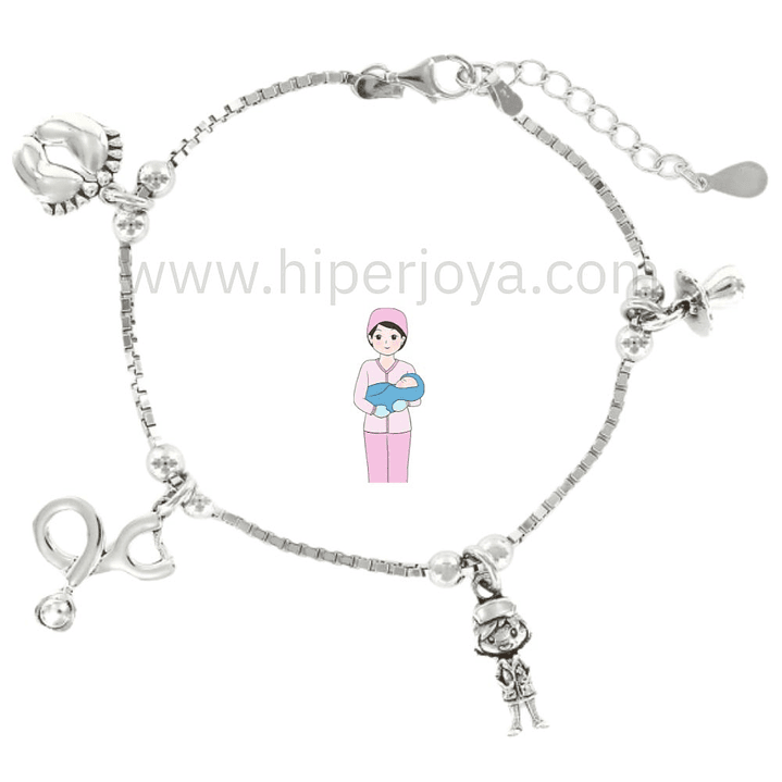 Pulsera de la matrona plata 1