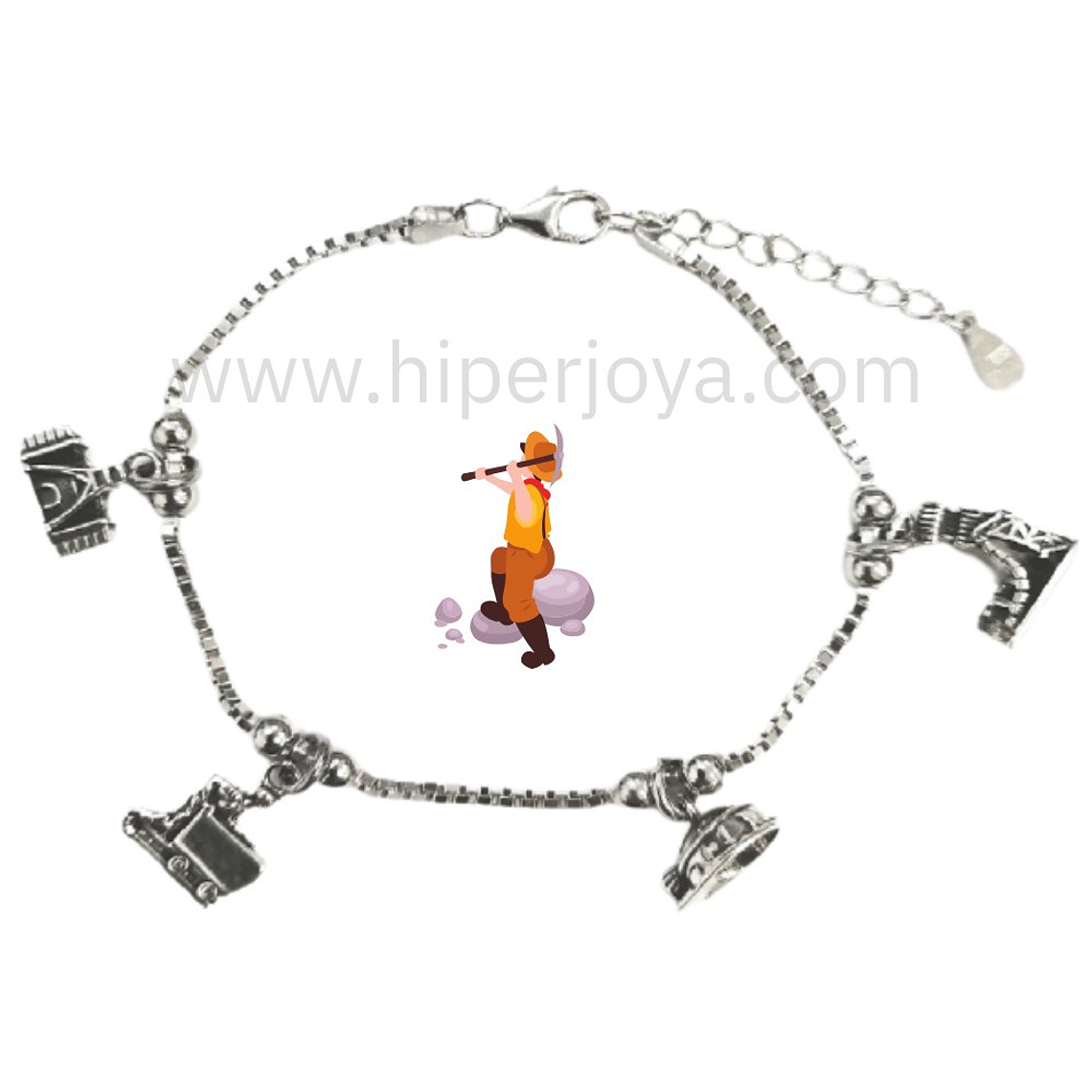 Pulsera de la minera plata 1