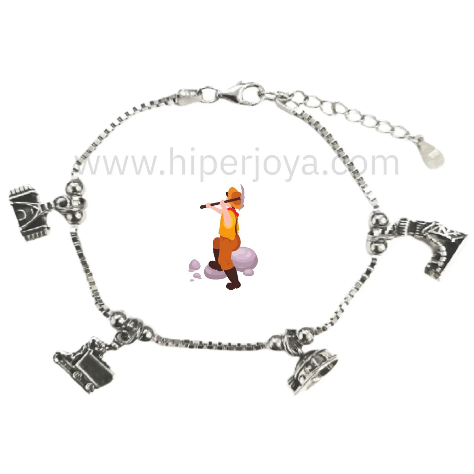 Pulsera de la minera plata 1