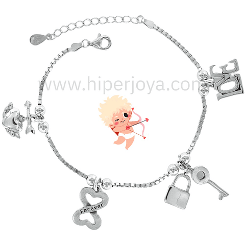 Pulsera del amor plata