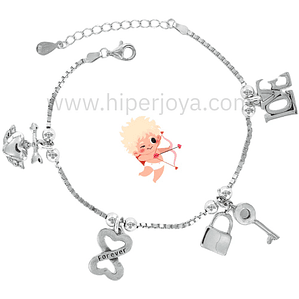 Pulsera del amor plata