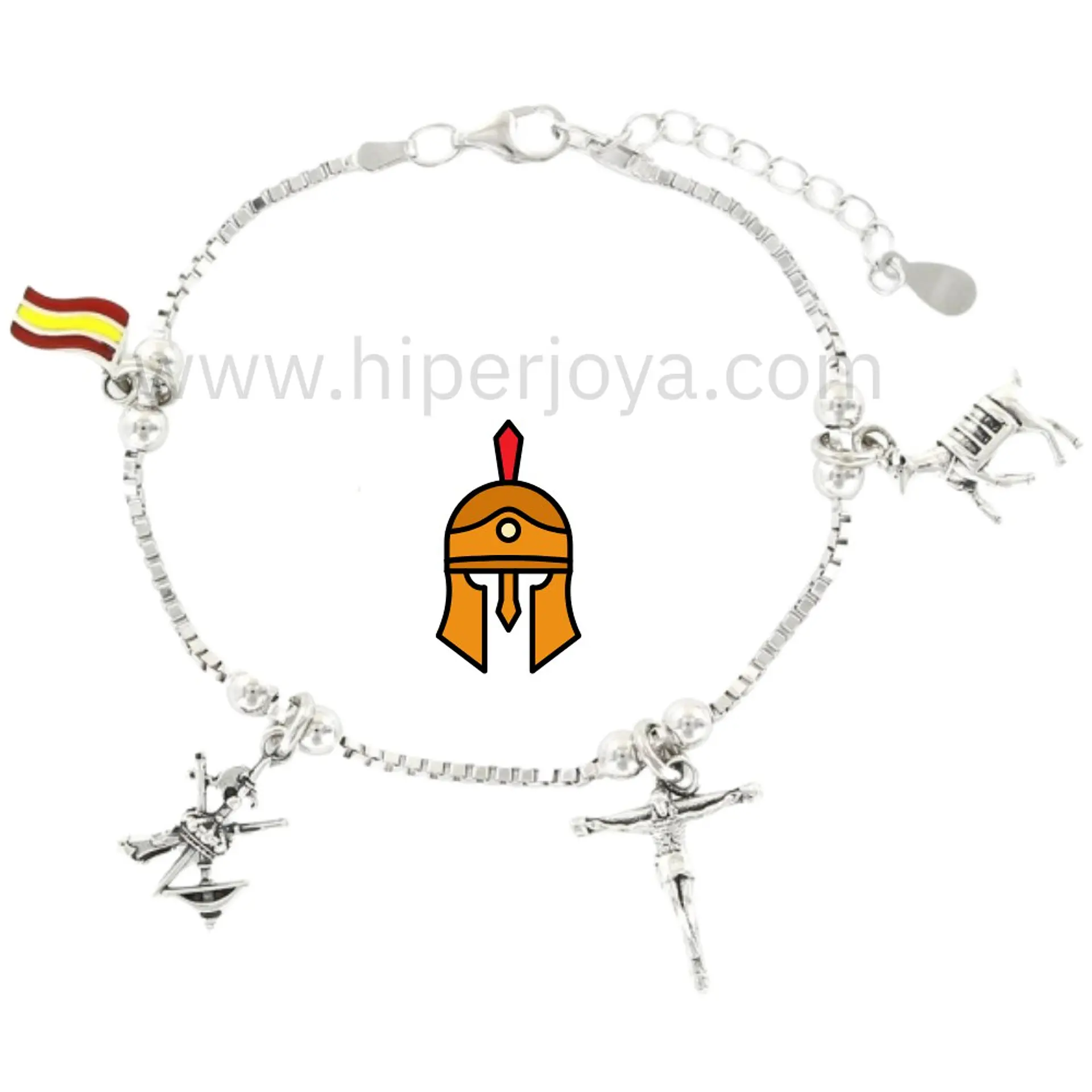 Pulsera de la legión plata 1