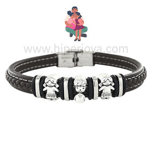 Pulsera de papá e hijas 