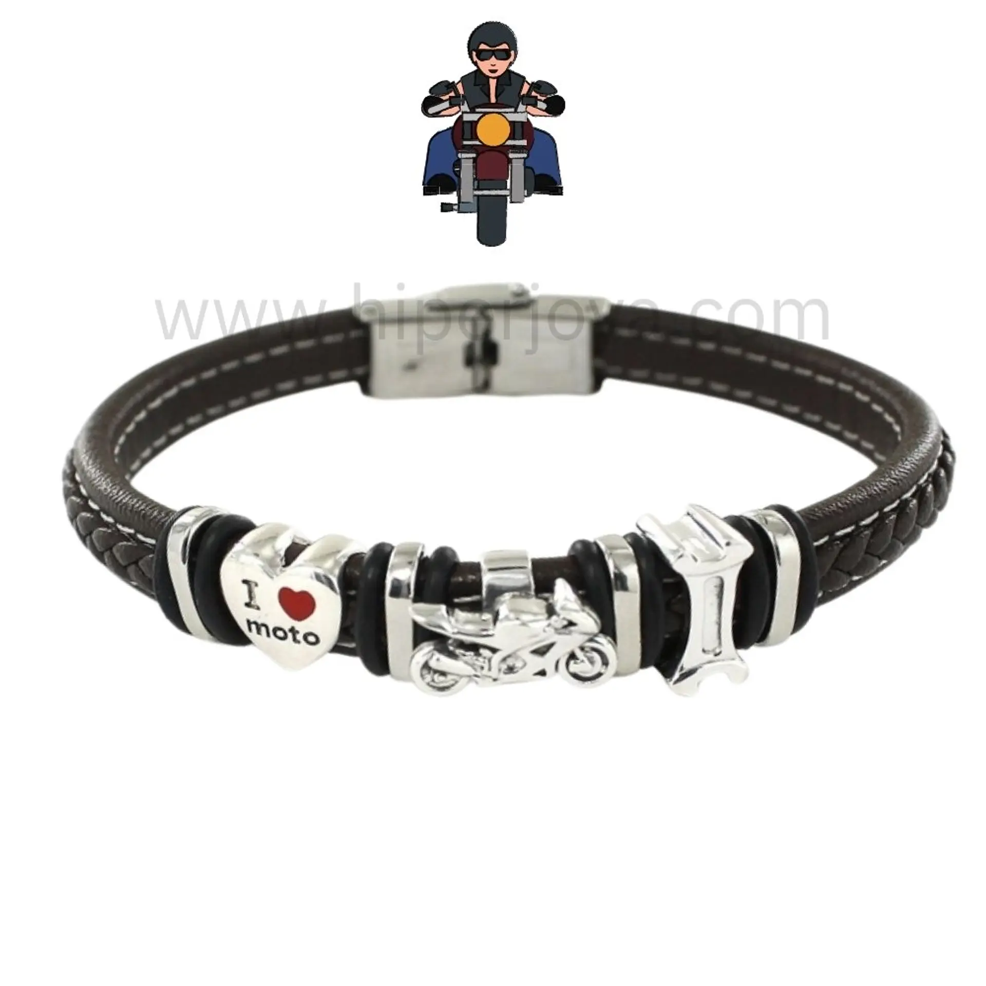 Pulsera de motero  1