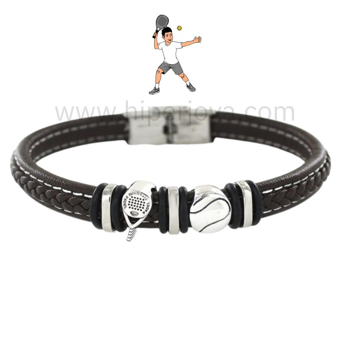 Pulsera jugador de pádel 1