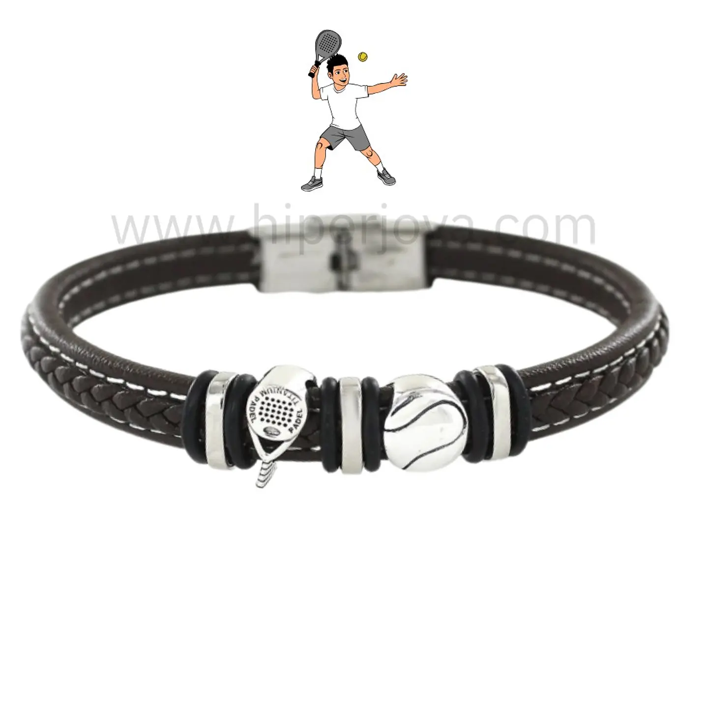 Pulsera jugador de pádel 1