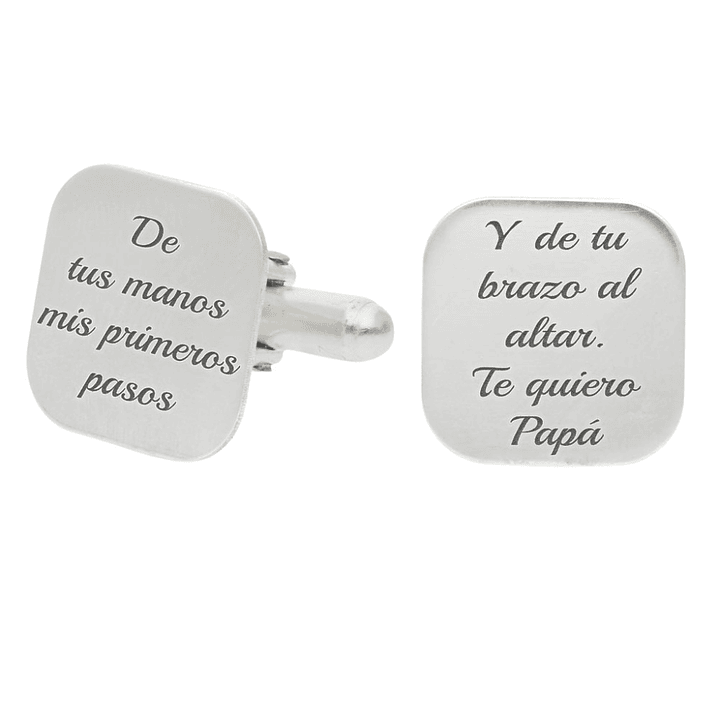 Gemelos personalizados leyenda plata 1