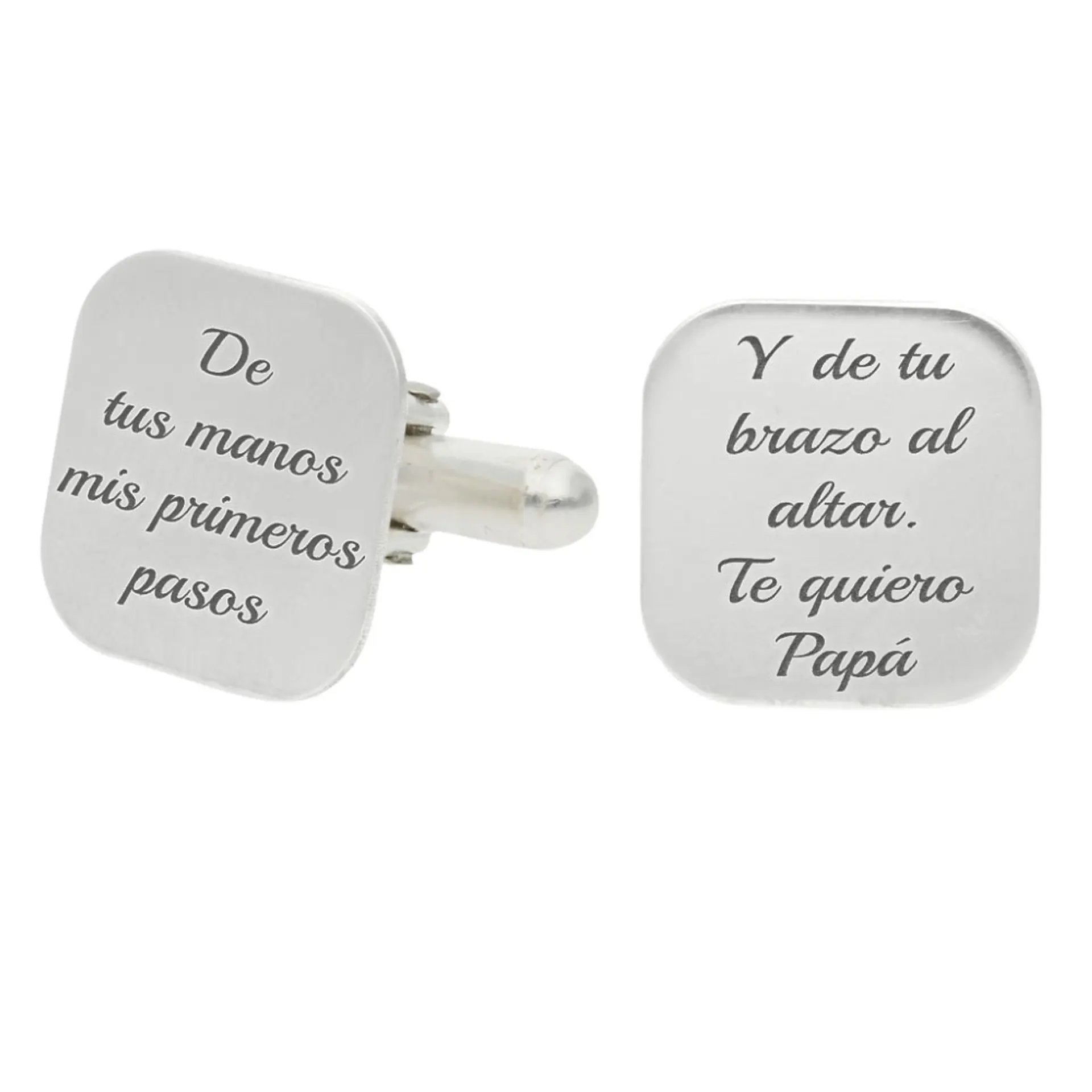 Gemelos personalizados leyenda plata 1