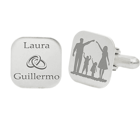 Gemelos nombres y familia plata