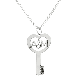 Gargantilla personalizada de amor plata