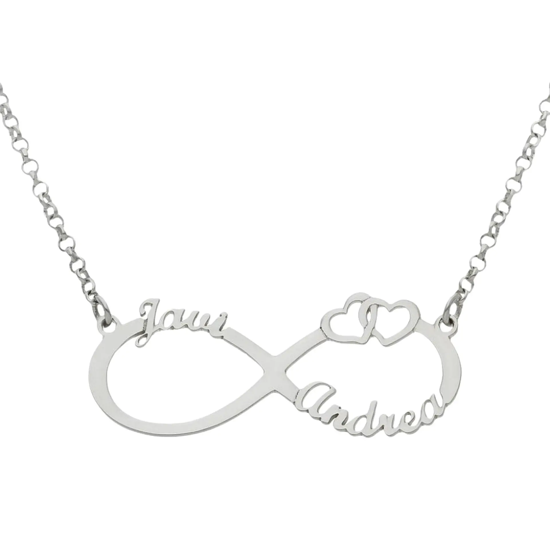 Gargantilla personalizada infinito con nombres  1