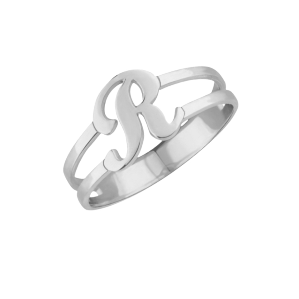 Anillo personalizado plata 1