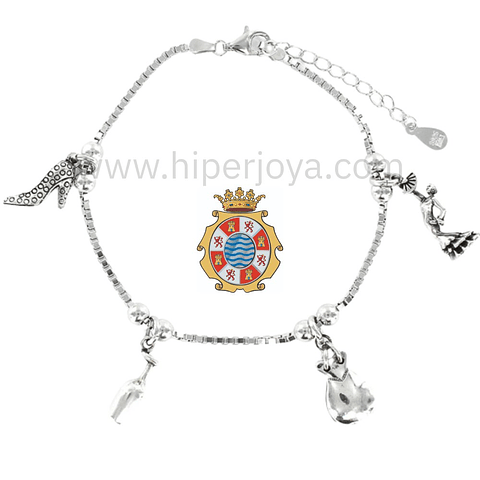 Pulsera de Jerez plata