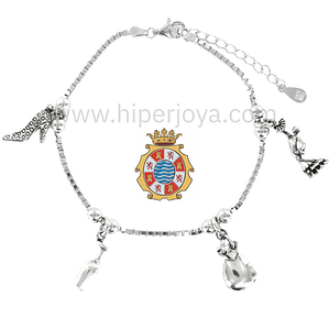 Pulsera de Jerez plata