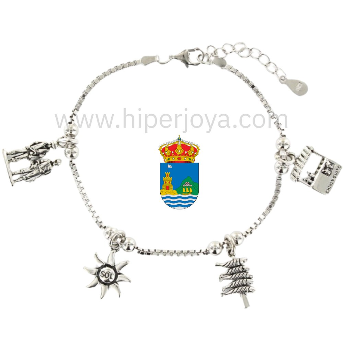 Pulsera de la Estepona plata 1