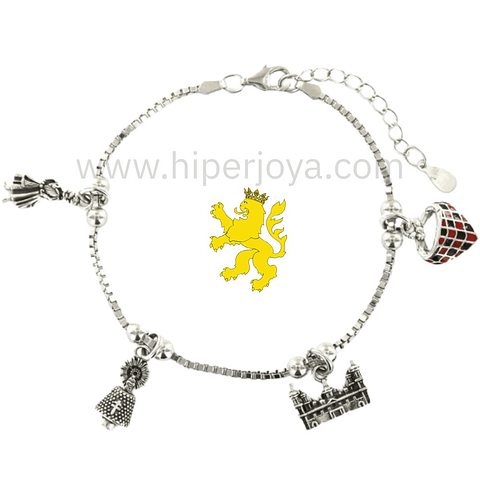 Pulsera de Zaragoza plata
