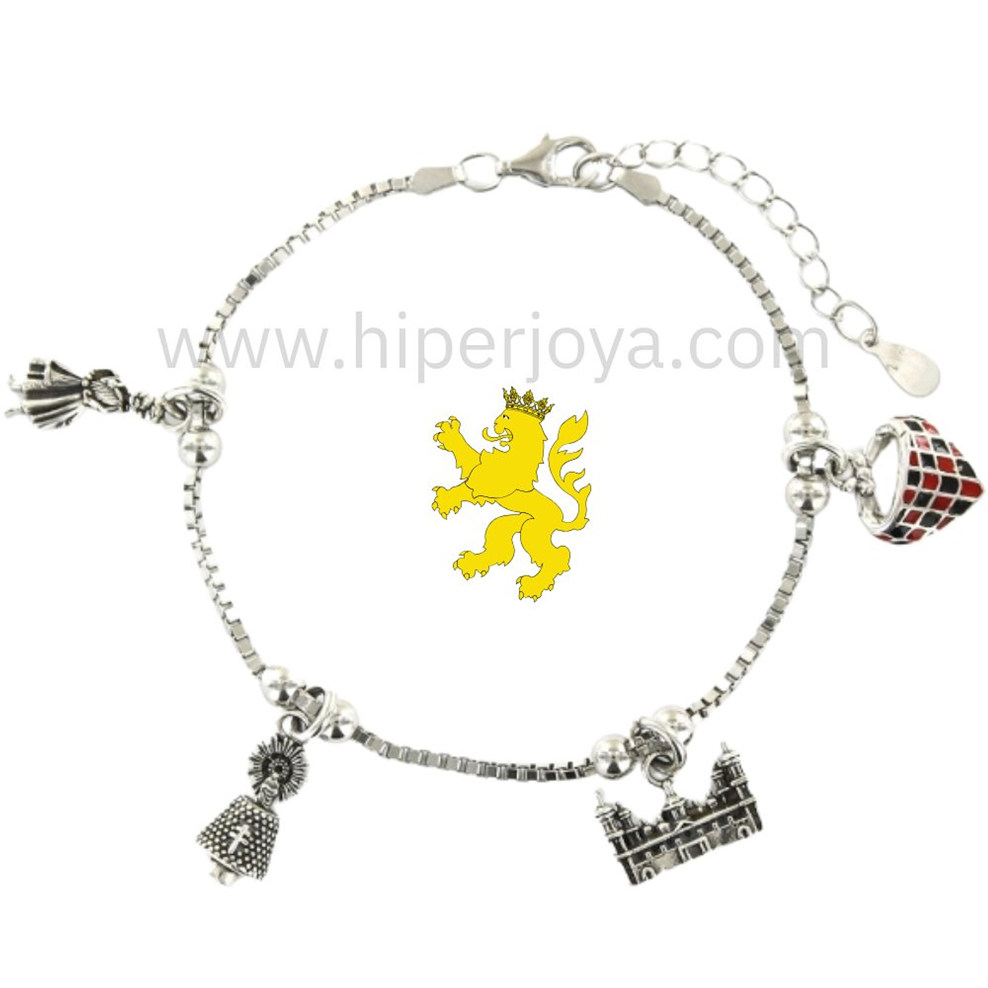Pulsera de Zaragoza plata 1