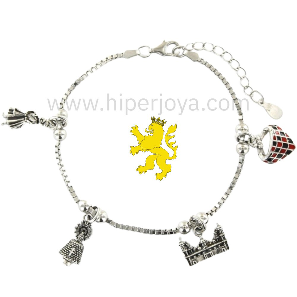 Pulsera de Zaragoza plata 1