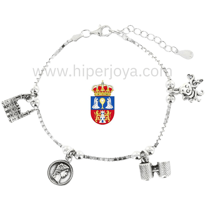 Pulsera de Lugo plata 1
