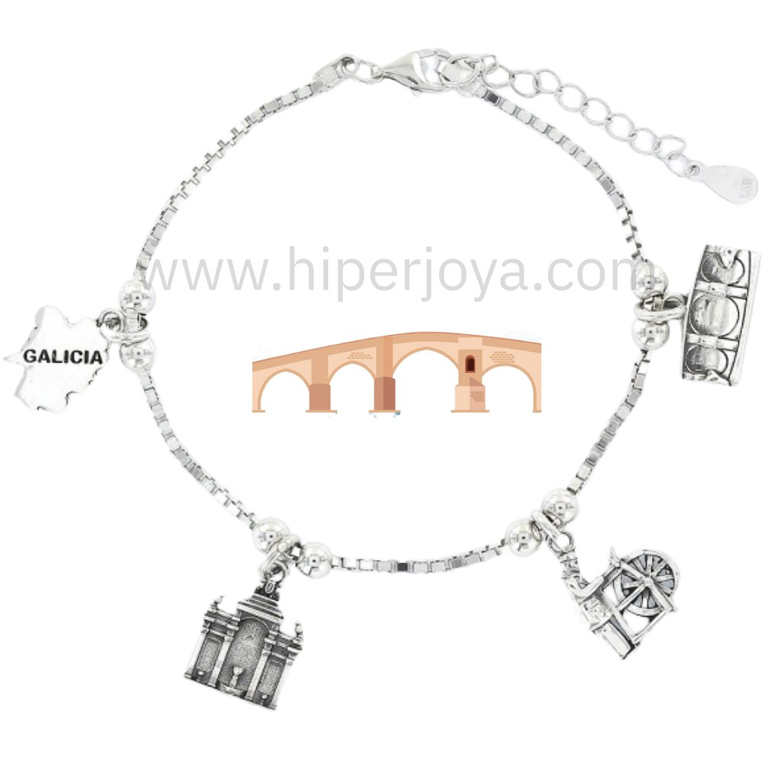 Pulsera de Ourense plata 1