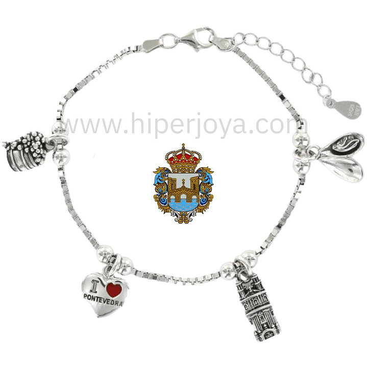 Pulsera de Pontevedra plata 1
