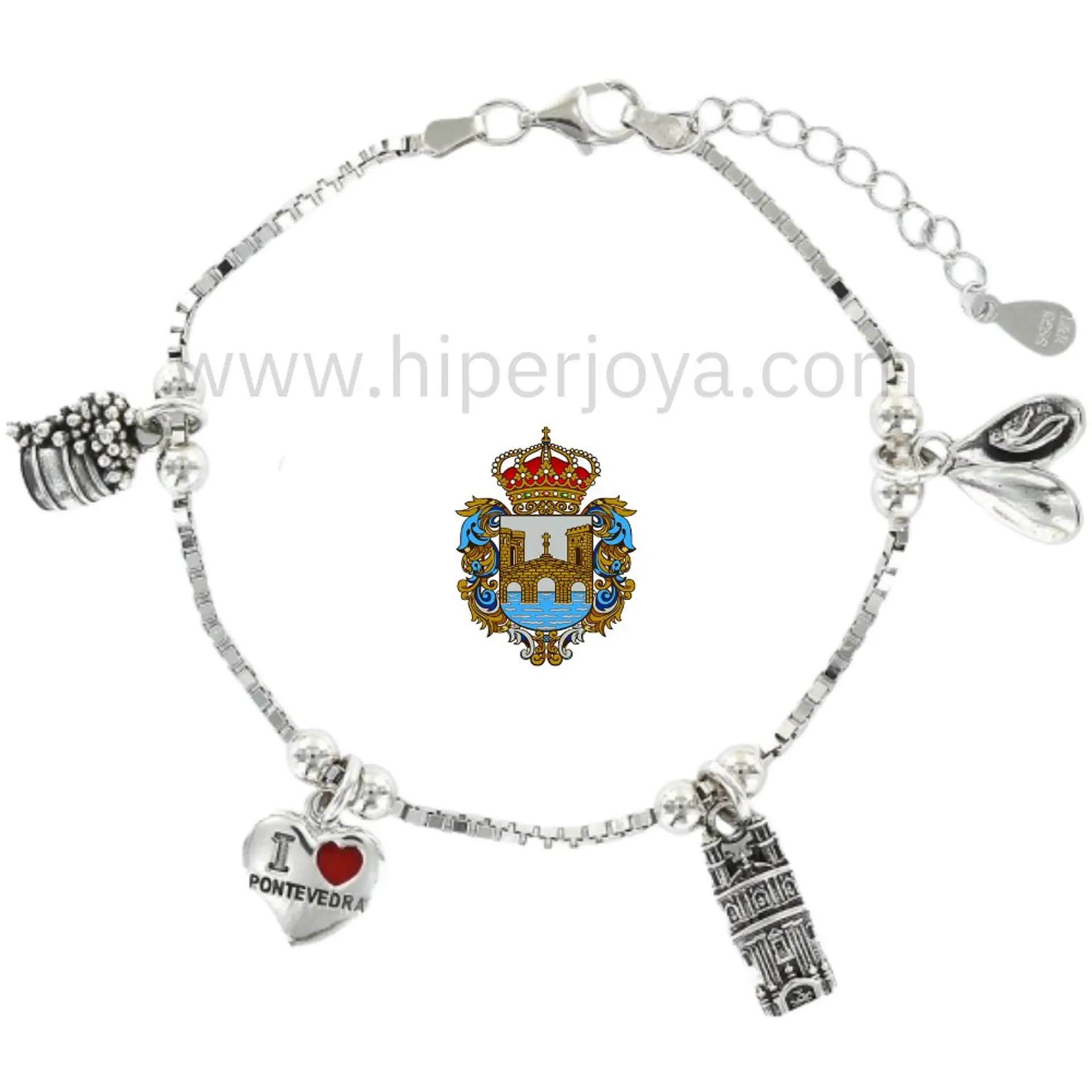 Pulsera de Pontevedra plata 1