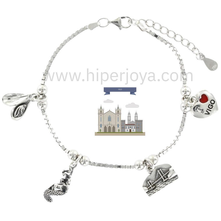 Pulsera de Vigo plata 1