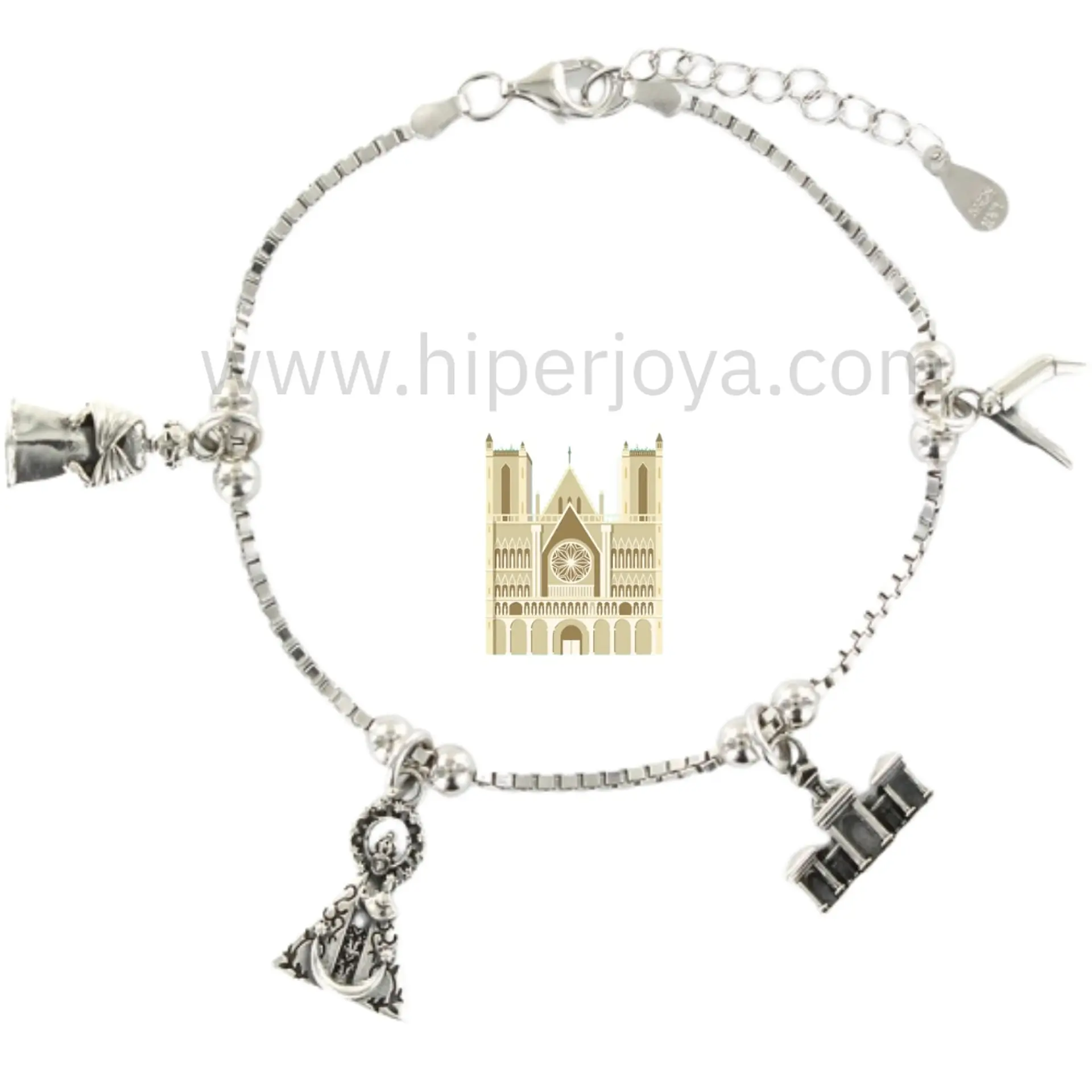 Pulsera de Albacete plata 1
