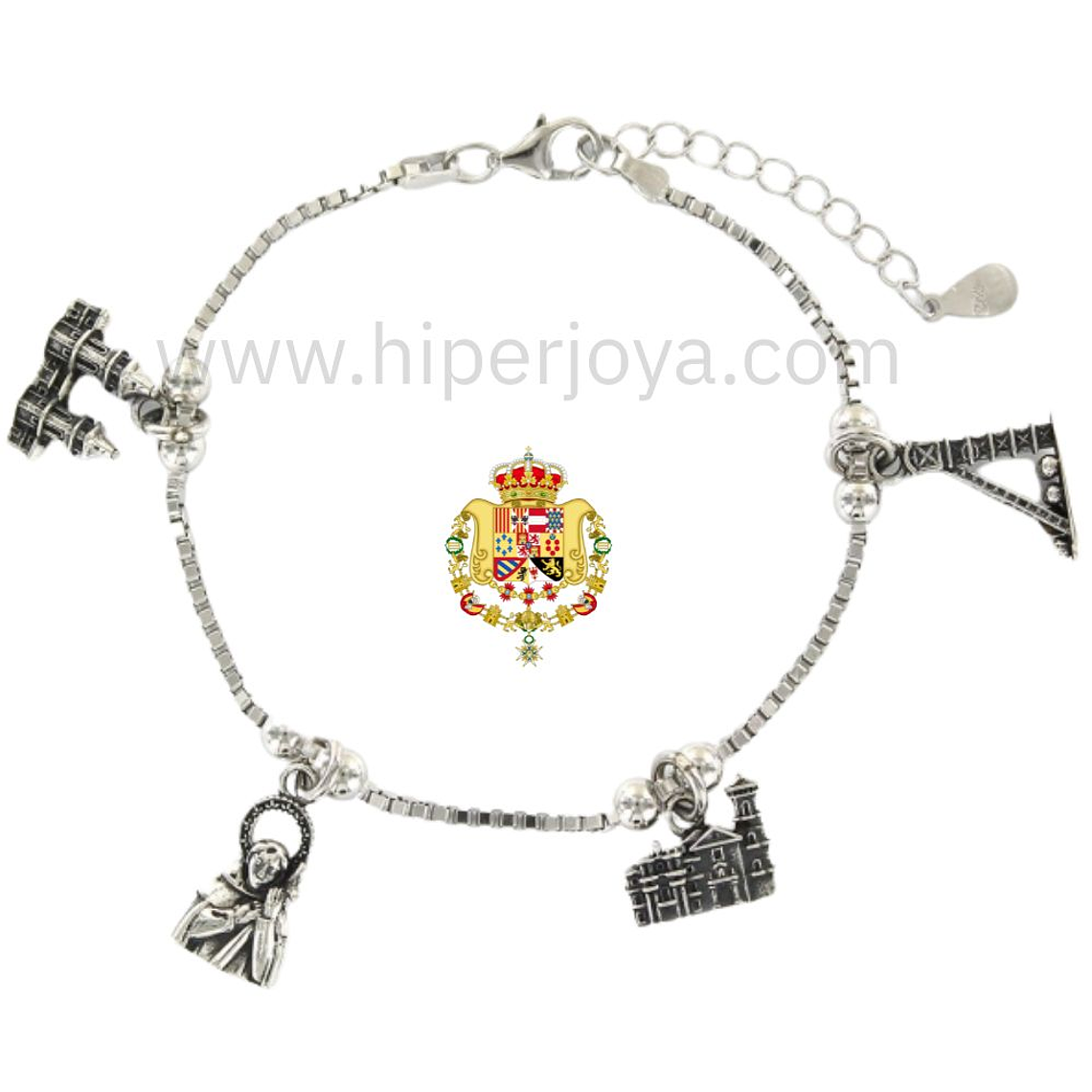 Pulsera de La Carolina plata  1