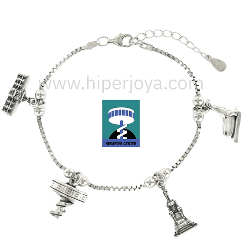 Pulsera de Avilés plata 
